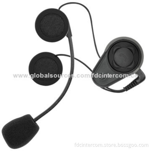Helmet Bluetooth Intercom with BQB Mark, 2.4GHz Frequency